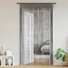 Image de vidaXL Rideau en fils 2 pcs 140 x 250 cm anthracite rideau à franges rideau à passe-tringle rideau à franges à fils 4102052