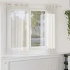 Image de vidaXL Rideaux en voile avec oeillets 2 pcs crème 140x175 cm 4102072