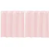 Image de Rideaux En Voile Avec  illets 2 Pcs Rose Clair 140x140 Cm Vidaxl