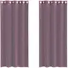 Image de Rideaux En Voile Avec  illets 2 Pcs Violet 140x245 Cm Vidaxl