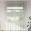 Image de Rideaux En Voile Avec  illets 2 Pcs Gris Clair 140x300 Cm Vidaxl