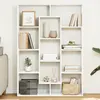 Image de Bibliothèque Blanc 102x29x143 Cm Bois D'ingénierie Vidaxl