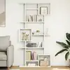 Image de Bibliothèque Blanc 92x29x188 Cm Bois D'ingénierie Vidaxl