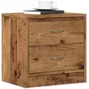 Image de Table De Chevet Vieux Bois 40x30x40 Cm Bois D'ingénierie Vidaxl