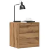 Image de Tables De Chevet 2 Pcs Chêne Artisanal Bois D'ingénierie Vidaxl