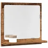 Image de vidaXL Armoire à miroir de salle de bain vieux bois bois dingénierie 856187