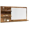 Image de vidaXL Armoire à miroir de salle de bain vieux bois bois dingénierie 856262