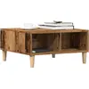 Image de Table Basse Vieux Bois 60x60x30 Cm Bois D'ingénierie Vidaxl