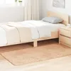 Image de vidaXL Tapis Shaggy à poils longs beige 80x150 cm polyester tapis tapis de chambre tapis moderne tapis de salon tapis 4102813