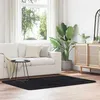 Image de vidaXL Tapis shaggy à poils longs noir 120x170 cm polyester tapis tapis de chambre tapis moderne tapis de salon tapis 4102822