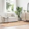 Image de Tapis Shaggy À Poils Longs Navarra Beige 130x200 Cm Polyester Vidaxl