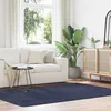 Image de vidaXL Tapis shaggy à poils longs bleu marine 160x230 cm polyester tapis tapis de chambre tapis moderne tapis de salon 4102843