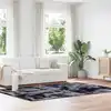 Image de Tapis Shaggy À Poils Longs Navarra Gris Foncé 200x290 Cm Vidaxl