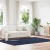 Image de vidaXL Tapis shaggy à poils longs bleu marine 200x290 cm polyester tapis tapis de chambre tapis moderne tapis de salon 4102851