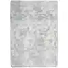 Image de Tapis Shaggy À Poils Longs Navarra Gris Argenté 240x340 Cm Vidaxl