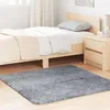 Image de vidaXL Tapis shaggy à poils longs NAVARRA gris clair 120x120 cm 4102866