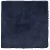 Image de Vidaxl tapis shaggy à poils longs navarra bleu marine 200x200 cm