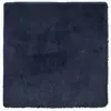 Image de Vidaxl tapis shaggy à poils longs navarra bleu marine 240x240 cm