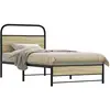 Image de Cadre De Lit Sans Matelas 75x190cm Chêne Sonoma Bois Ingénierie Vidaxl