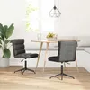 Image de vidaXL Chaises à manger lot de 2 noir similicuir chaise chaise de salon chaise dappoint chaise de cuisine siège à 3315405