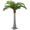 Image de vidaXL Palmier artificiel 15 feuilles 200 cm vert plante artificielle arbre artificiel palmier fausse plante faux arbre 4103577