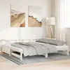 Image de Lit De Jour Et Lit Gigogne Et Matelas 90x200 Cm Bois Pin Massif Vidaxl