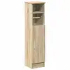 Image de Vidaxl meuble de salle de bain avec porte-rouleau chêne sonoma