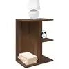 Image de Table De Chevet Chêne Marron 46,5x29x61 Cm Bois D'ingénierie Vidaxl