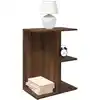 Image de Tables De Chevet 2 Pcs Chêne Marron Bois D'ingénierie Vidaxl