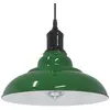 Image de Lampe Suspendue Réglable Hauteur E27 Vert Brillant Ø 31cm Métal Vidaxl