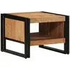 Image de Table Basse 50x50x38 Cm Bois Massif Acacia Vidaxl