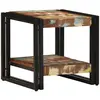 Image de Table Basse Multicolore 40 X 40 X 38 Cm Bois Recyclé Solide Vidaxl