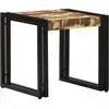 Image de Table Basse Multicolore 40 X 40 X 38 Cm Bois Recyclé Solide Vidaxl