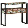 Image de Tables d appoint Multicolores 90x33x75 cm en bois de récupération et métal