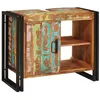 Image de Meuble sous lavabo - vidaXL - Multicolore - Bois recyclé solide - 71x33x58 cm - Construction en fer