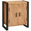 Image de Vidaxl cabinet de chevet marron 66 x 35 x 76 cm bois d'acacia massif