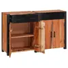 Image de Vidaxl buffet 2 pcs marron 110 x 30 x 75 cm bois d'acacia massif
