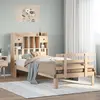 Image de Lit Bibliothèque Sans Matelas 90x190 Cm Bois De Pin Massif Vidaxl