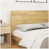 Image de Vidaxl tête de lit 160 cm en bois massif de chêne