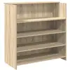 Image de Vidaxl bureau de réception chêne sonoma 100x50x103,5 cm bois d'ingénierie