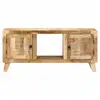 Image de Vidaxl meuble tv 105x46x32 cm bois massif de manguier brut