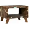 Image de Table Basse Multicolore 50 X 50 X 35 Cm Bois Recyclé Solide Vidaxl