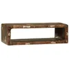 Image de Meuble TV Multicolore 80x30x25 cm en bois massif récupéré