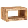 Image de Vidaxl table de chevet 2 pcs marron bois de mangue massif