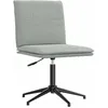Image de vidaXL Chaise à manger Gris clair Velours chaise chaise de salon chaise daccent chaise de cuisine siège de salle à 4101267