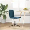 Image de Vidaxl chaise à manger bleu velours