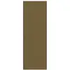 Image de Vidaxl tapis d'entrée marron et noir 120 x 350 cm polyamide et pvc