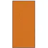 Image de Vidaxl tapis d'entrée orange et noir 120 x 250 cm polyamide et pvc