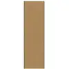 Image de Vidaxl tapis d'entrée crème et noir 120 x 400 cm polyamide et pvc