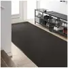 Image de Vidaxl tapis d'entrée noir 120 x 300 cm 100% polyamide